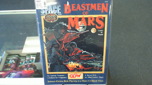 Space 1889- Beastmen of Mars *Worn Spine*- GDW