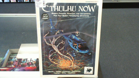 Call of Cthulhu- Cthulhu Now *Tear on Spine*- Chaosium