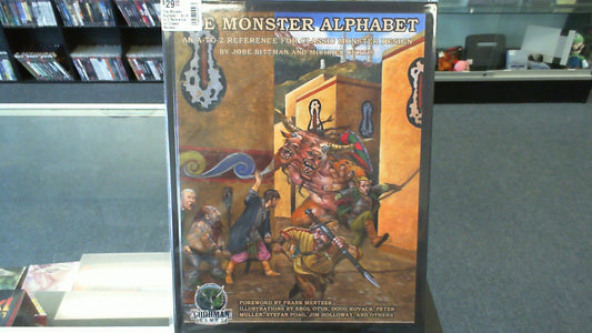 The Monster Alphabet- An A to Z Reference for Classic Monster Design- Goodman Games