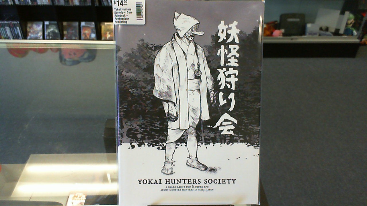 Yokai Hunters Society- Core Rulebook- Punkpadour Publishing