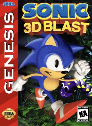 Sonic 3D Blast (Cosmetically Flawed Cartridge)