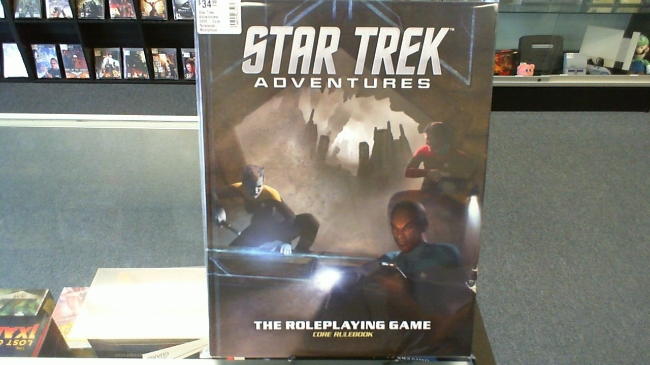 Star Trek Adventures 2d20- Core Rulebook- Modiphius *cover damage*