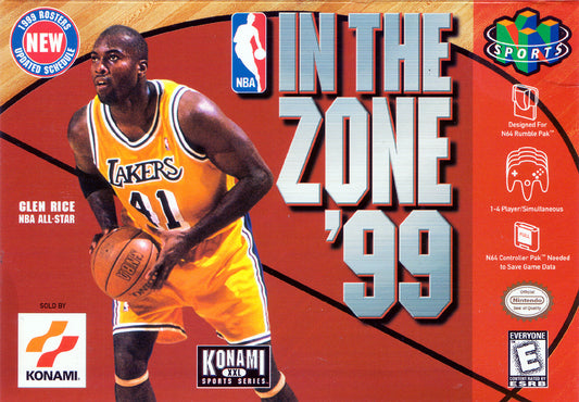 NBA In the Zone '99 (Loose Cartridge)
