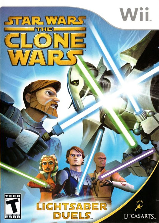 Star Wars Clone Wars Lightsaber Duels (Complete)