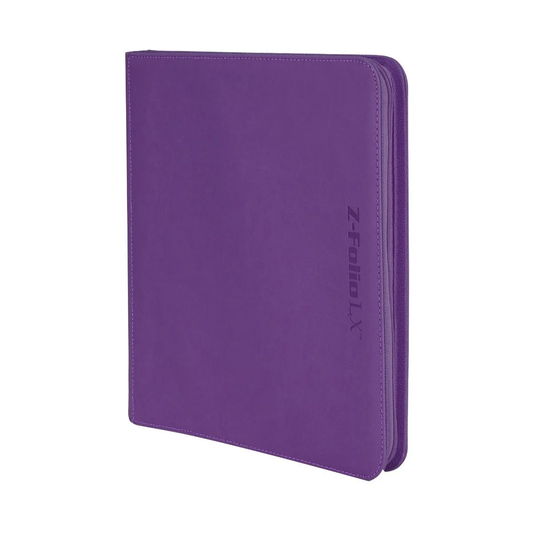 Z-Folio LX 12 Pocket Binder: Purple (New)