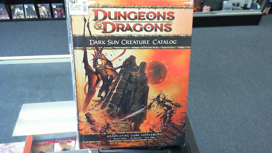 D&D- 4e Dark Sun Creature Catalog- Wotc