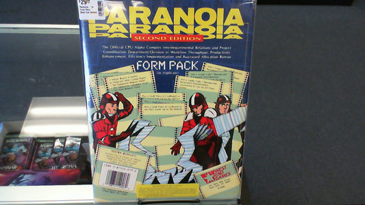 Paranoia- 2e Form Pack- West End Games