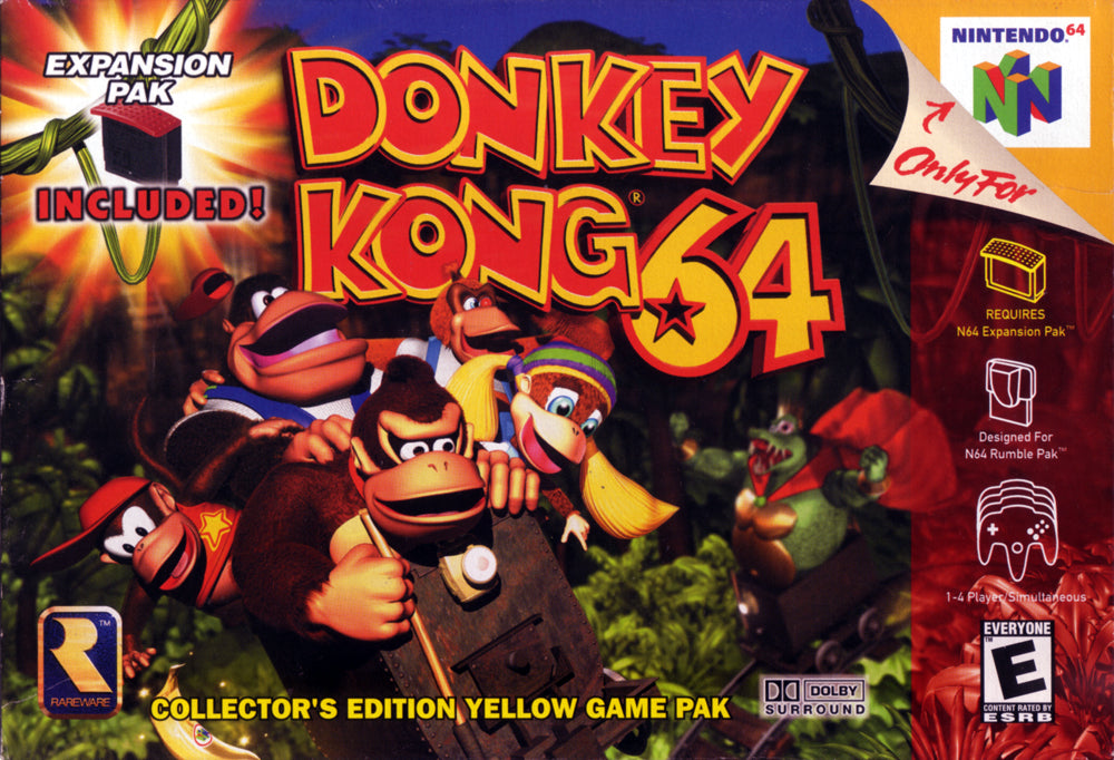 Donkey Kong 64 [Expansion Pak Required] (Loose Cartridge)