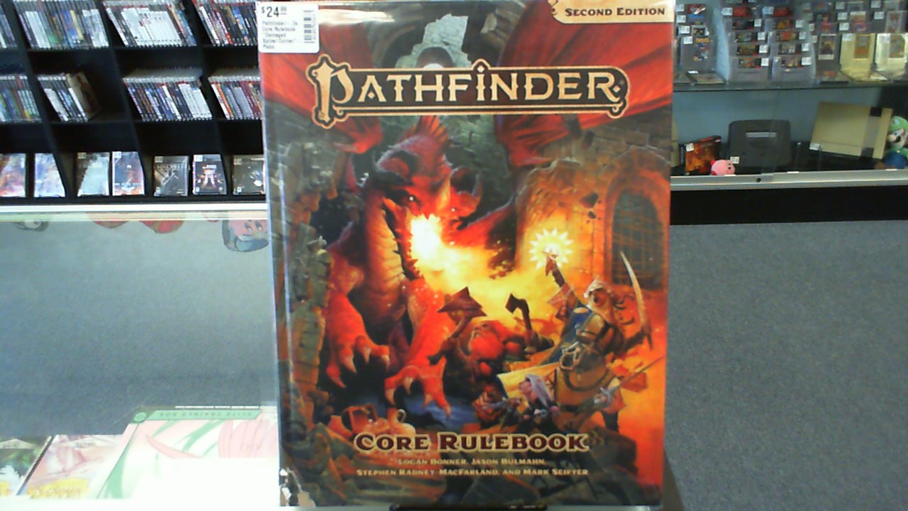 Pathfinder- 2e Core Rulebook *Damaged Spine/ Corner*- Paizo