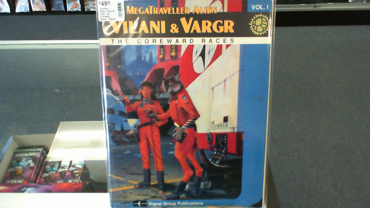 Traveller- Mega: Vilani & Vargr The Coreward Races- Digest Group Publications