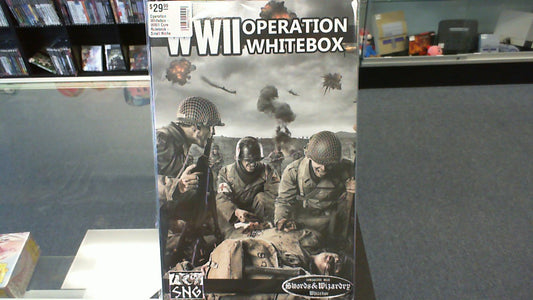 Operation Whitebox- WWII Core Rulebook- Small Niche Games DTRPG POD