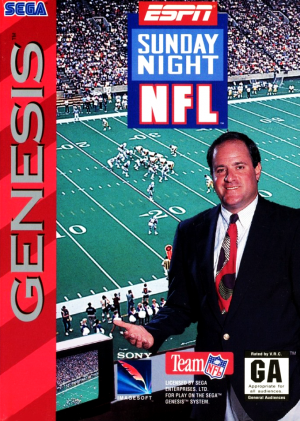 ESPN Sunday Night NFL (Cosmetically Flawed Cartridge)