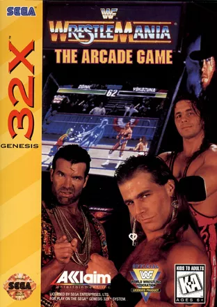 WWF Wrestlemania: Arcade Game (Complete)