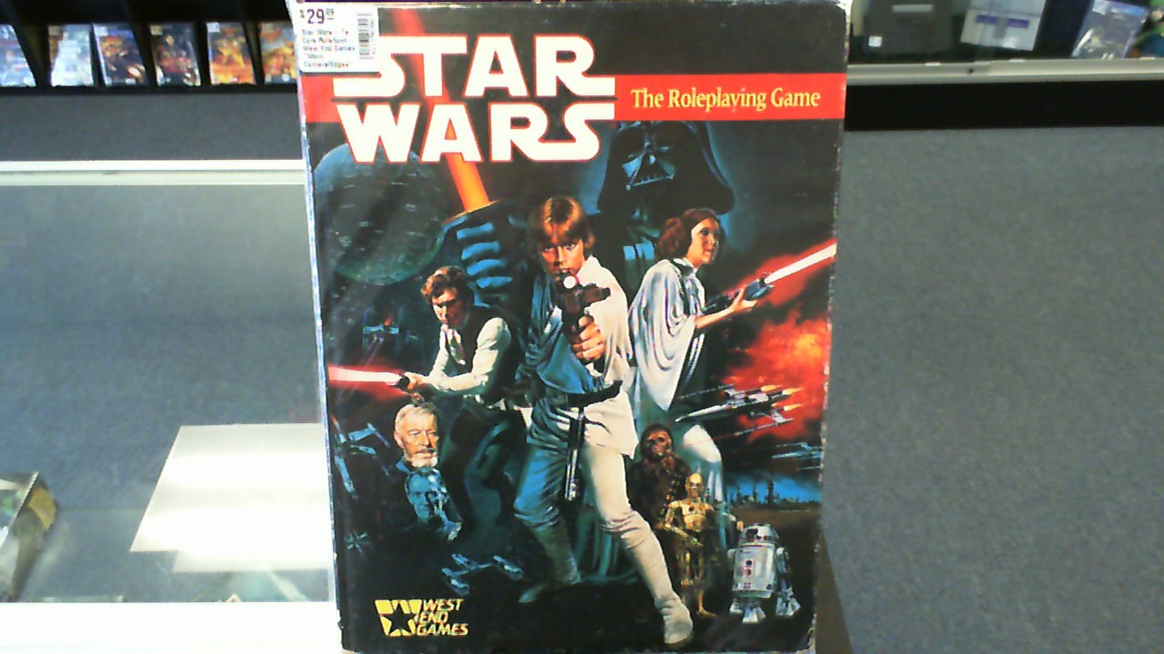 Star Wars- 1e Core Rulebook- West End Games *Worn Corners/Edges*