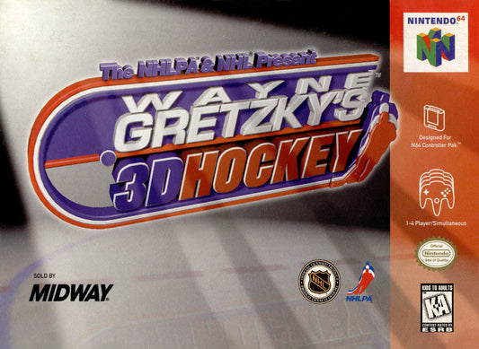 Wayne Gretzky's 3D Hockey (Loose Cartridge)