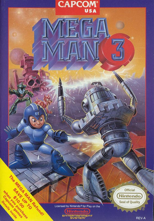 Mega Man 3 (Loose Cartridge)