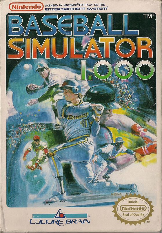 Baseball Simulator 1.000 (Loose Cartridge)