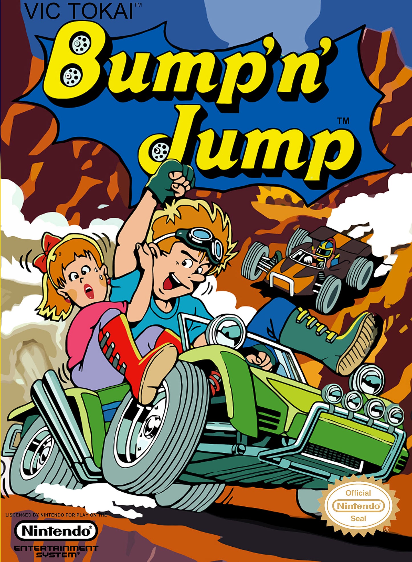 Bump 'n' Jump (Loose Cartridge)