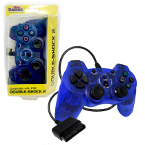Playstation 2 Wired Controller - Blue (New)
