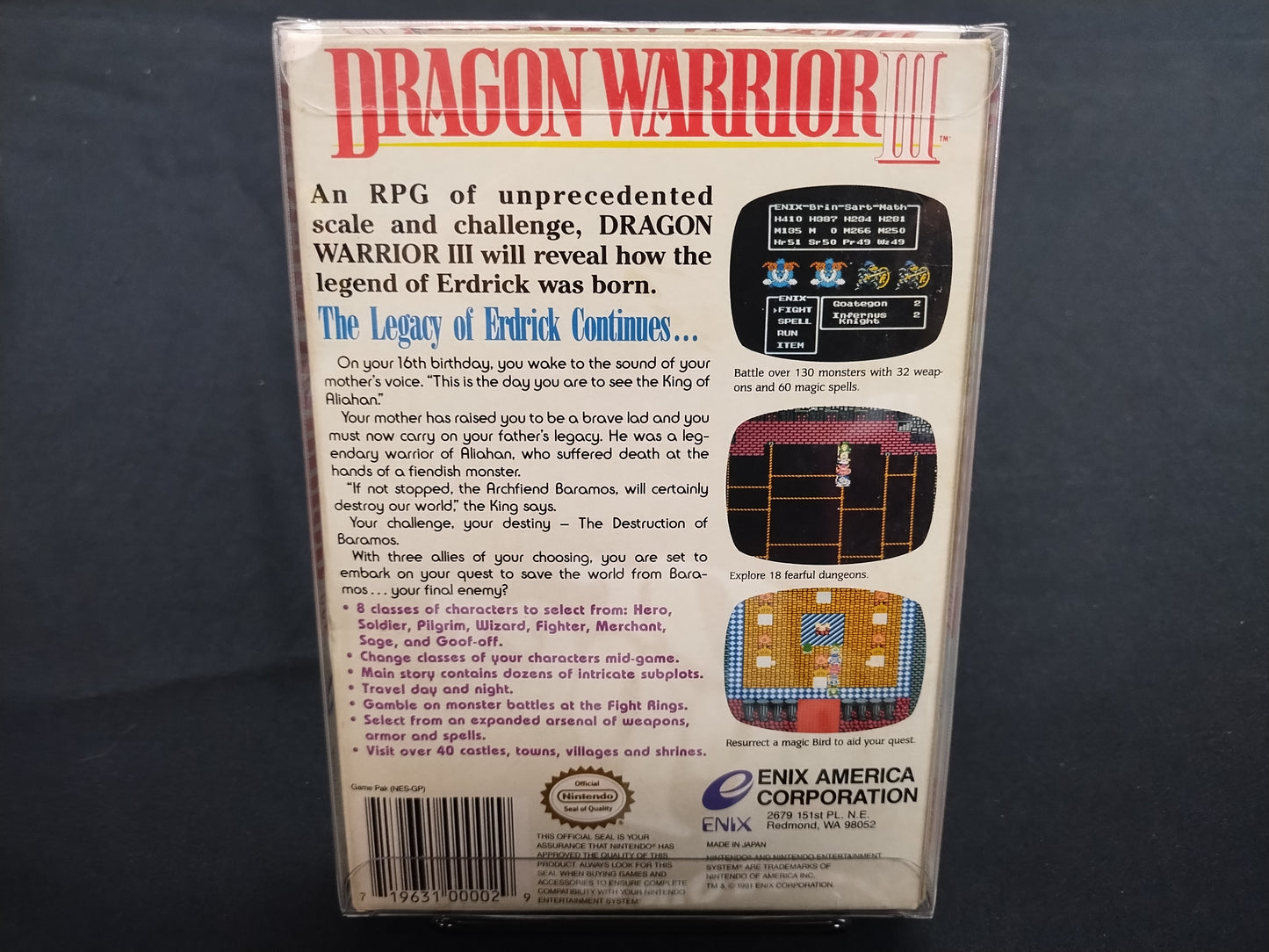 Dragon Warrior III (Complete)