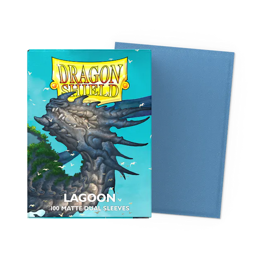 Dragon Shield 100 Count Sleeves * Dual Matte Lagoon *