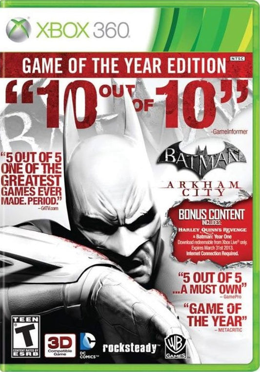 Batman: Arkham City [Game of the Year] (Complete)