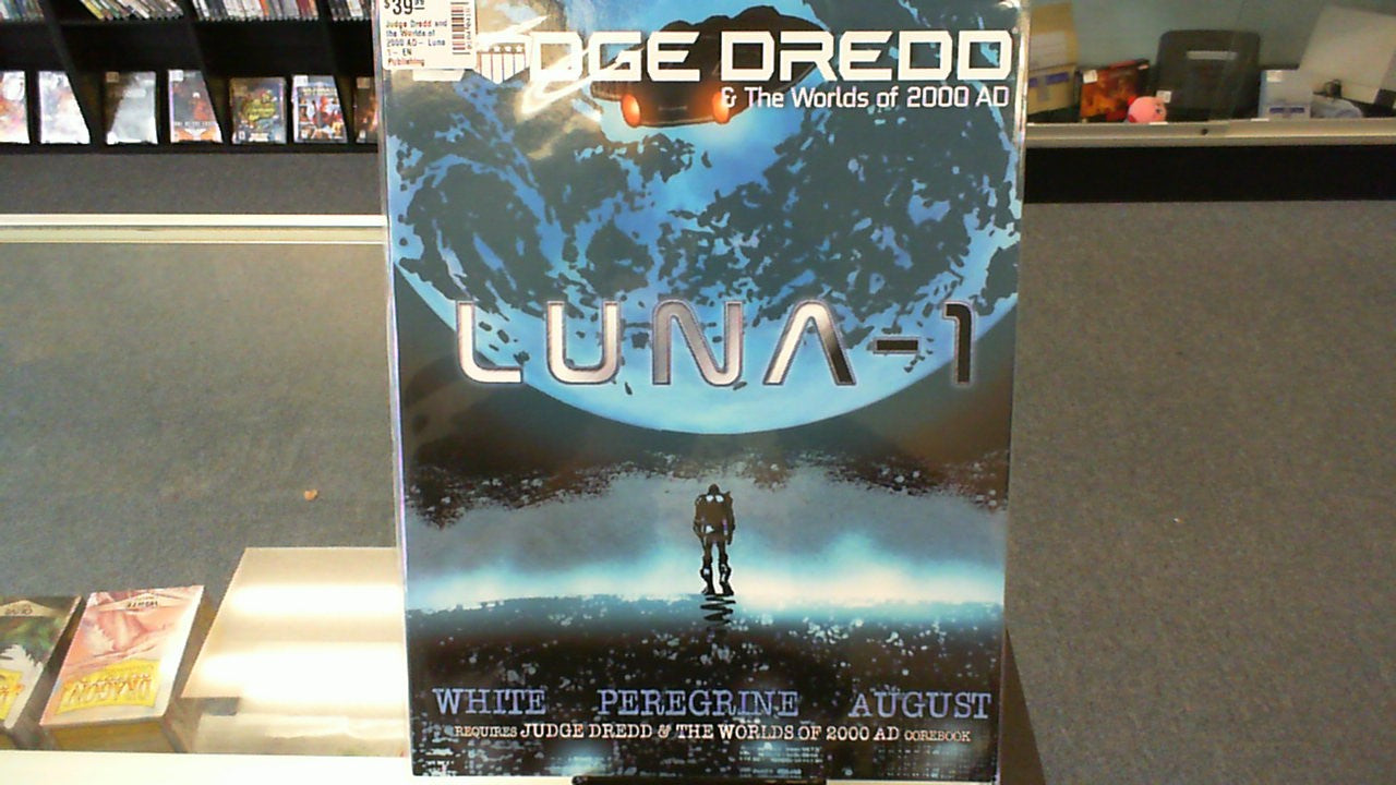 Judge Dredd and the Worlds of 2000 AD- Luna 1- EN Publishing DTRPG POD