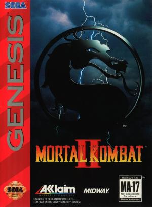 Mortal Kombat II (Loose Cartridge)
