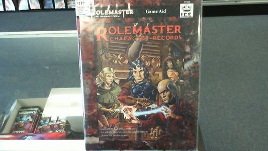 Rolemaster- 3e Character Records- Iron Crown Enterprises