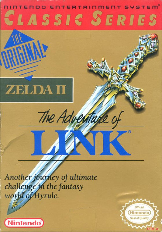 Zelda II The Adventure of Link [Gray Cart] (Loose Cartridge)