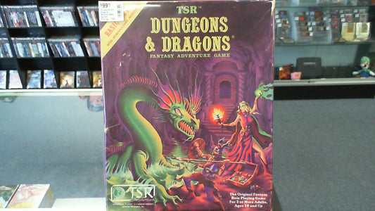 Dungeons and Dragons- Moldvay Basic Set 9th Printing- TSR