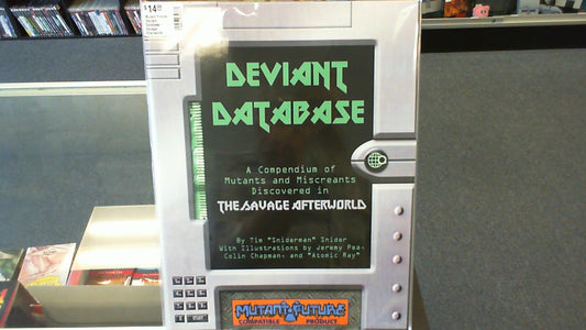 Mutant Future- Deviant Database- Savage Afterworld Publishing DTRPG POD