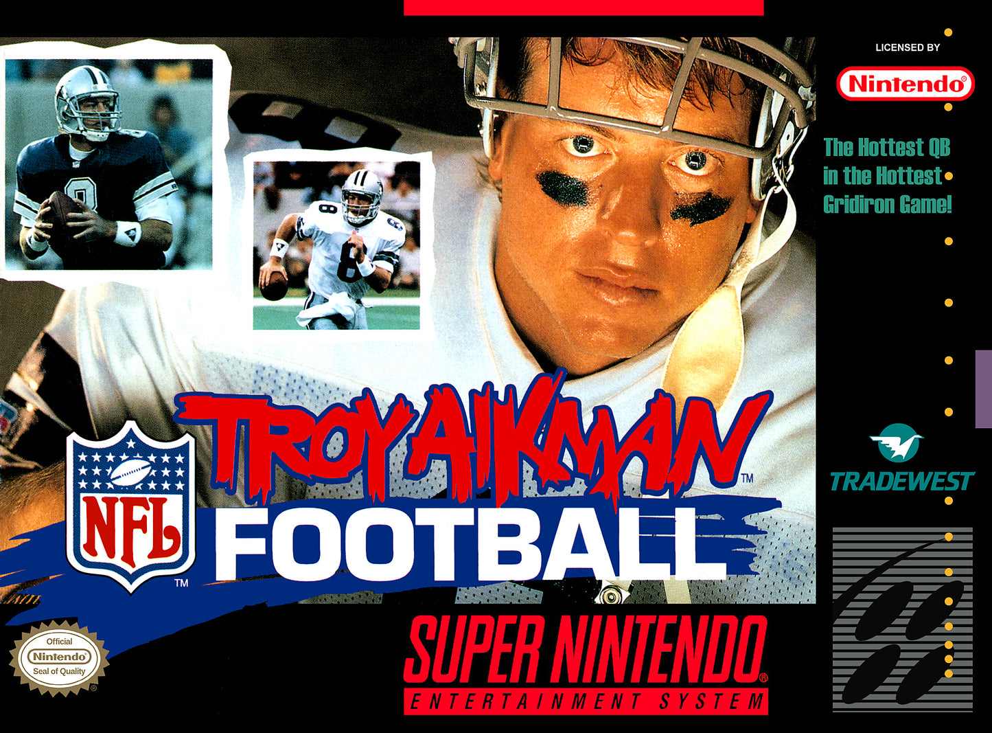 Troy Aikman NFL Football (Loose Cartridge)