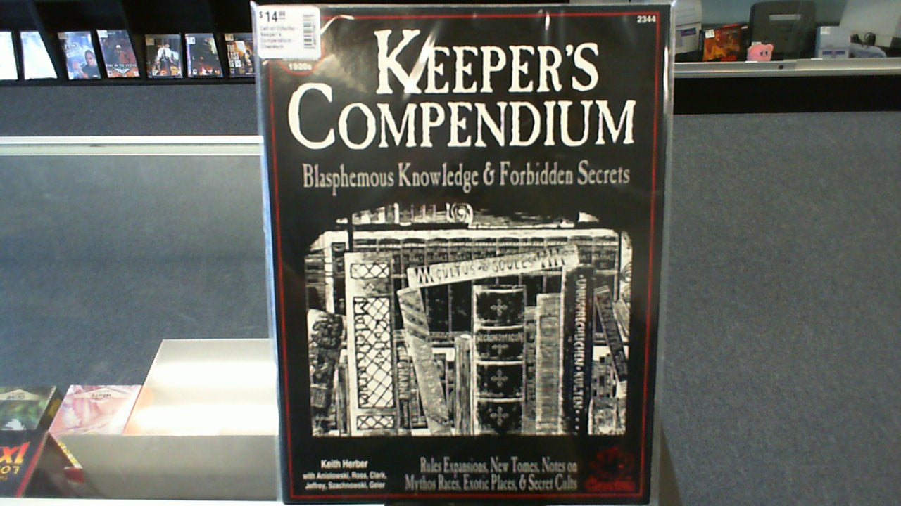 Call of Cthulhu- Keeper's Compendium- Chaosium