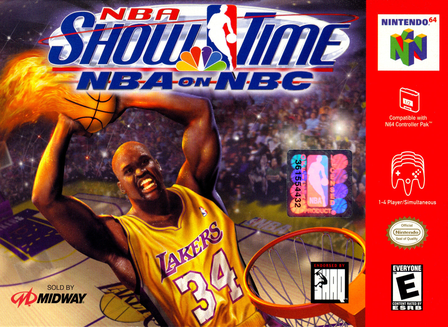 NBA Showtime (Loose Cartridge)