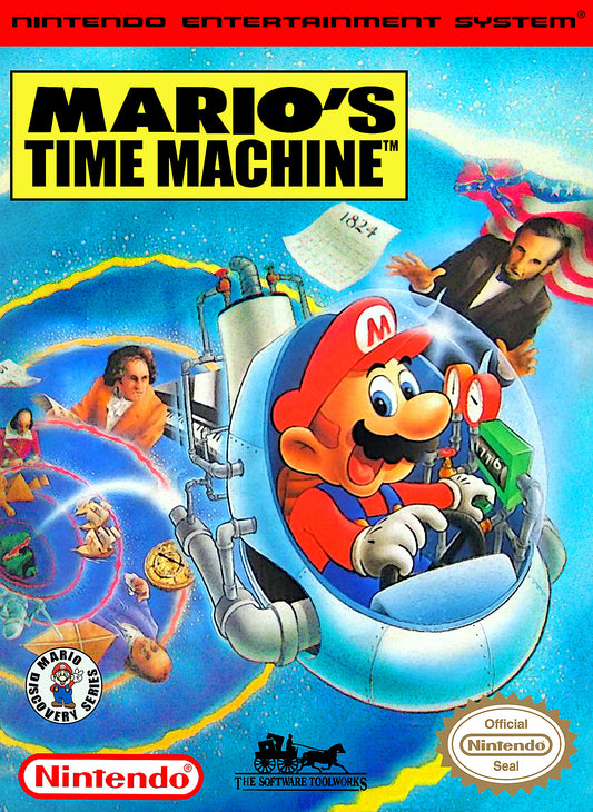 Mario's Time Machine (Loose Cartridge)