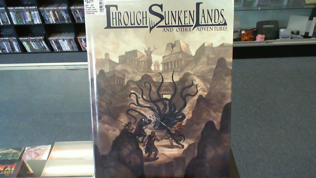 D&D- B/X Through the Sunken Lands- Flatland Games DTRPG POD