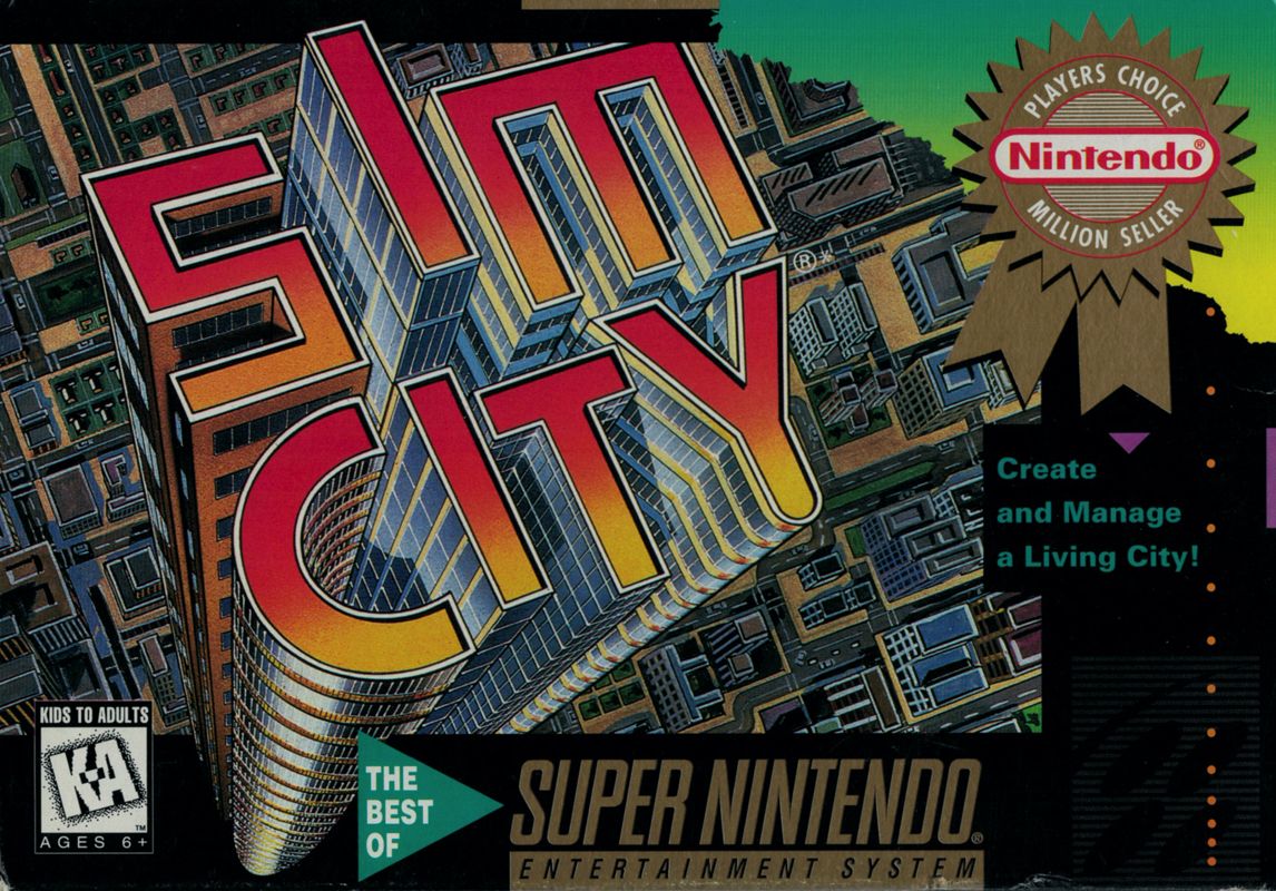 SimCity [Player's Choice] (Loose Cartridge)