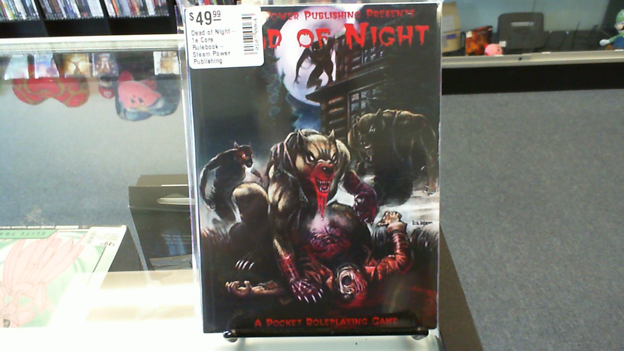 Dead of Night- 1e Core Rulebook- Steam Power Publishing