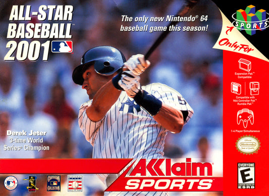 All-Star Baseball 2001 (Loose Cartridge)