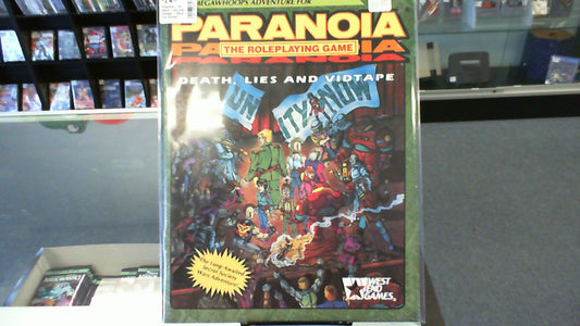 Paranoia- 2e Death, Lies and Vidtape- West End Games