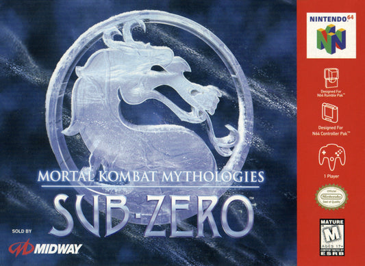 Mortal Kombat Mythologies: Sub-Zero (Loose Cartridge)