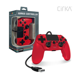Playstation 4 Wired Controller - Red (New)
