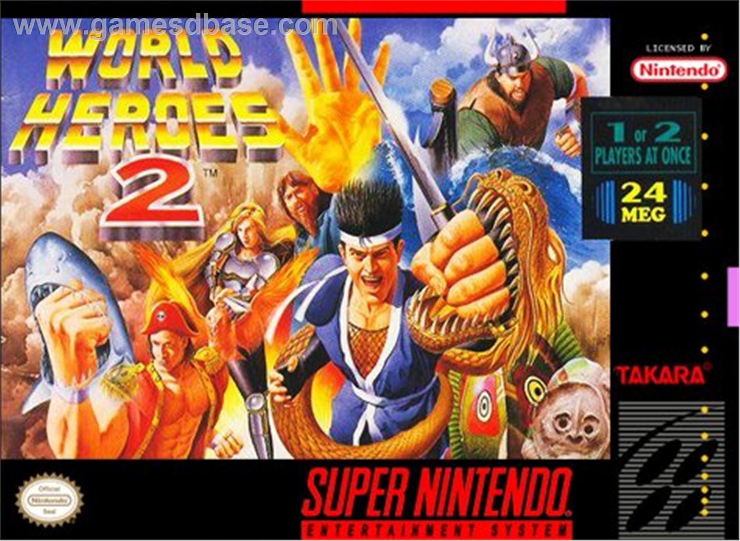 World Heroes 2 (Loose Cartridge)