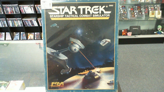 Star Trek- Starship Tactical Combat Simulator *Torn Box, Missing Master Control Panel Booklet and Die*- Fasa