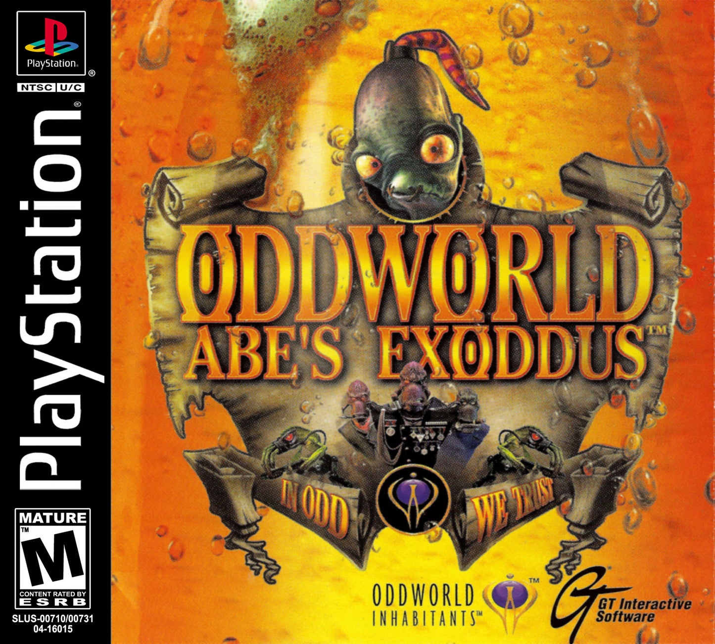 Oddworld Abes Exoddus (Cosmetically Flawed - Complete)