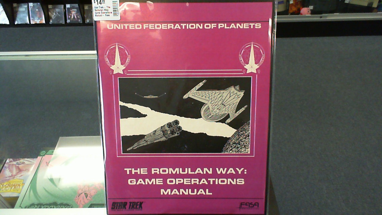 Star Trek- The Romulan Way: Game Operations Manual- Fasa