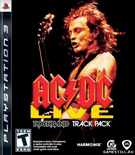 AC/DC Live Rock Band Track Pack (Complete)