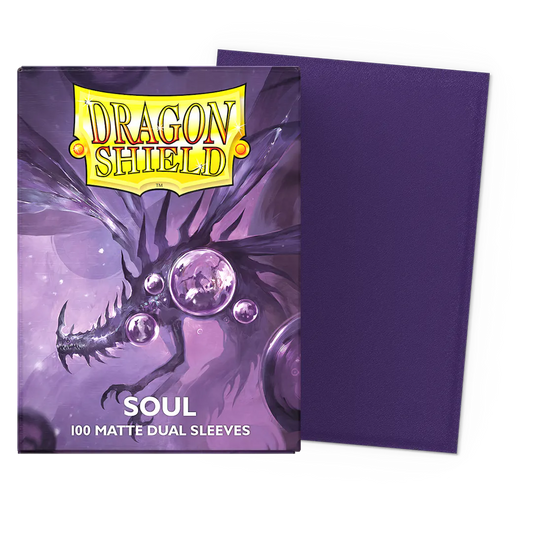 Dragon Shield 100 Count Sleeves * Dual Matte Soul  *