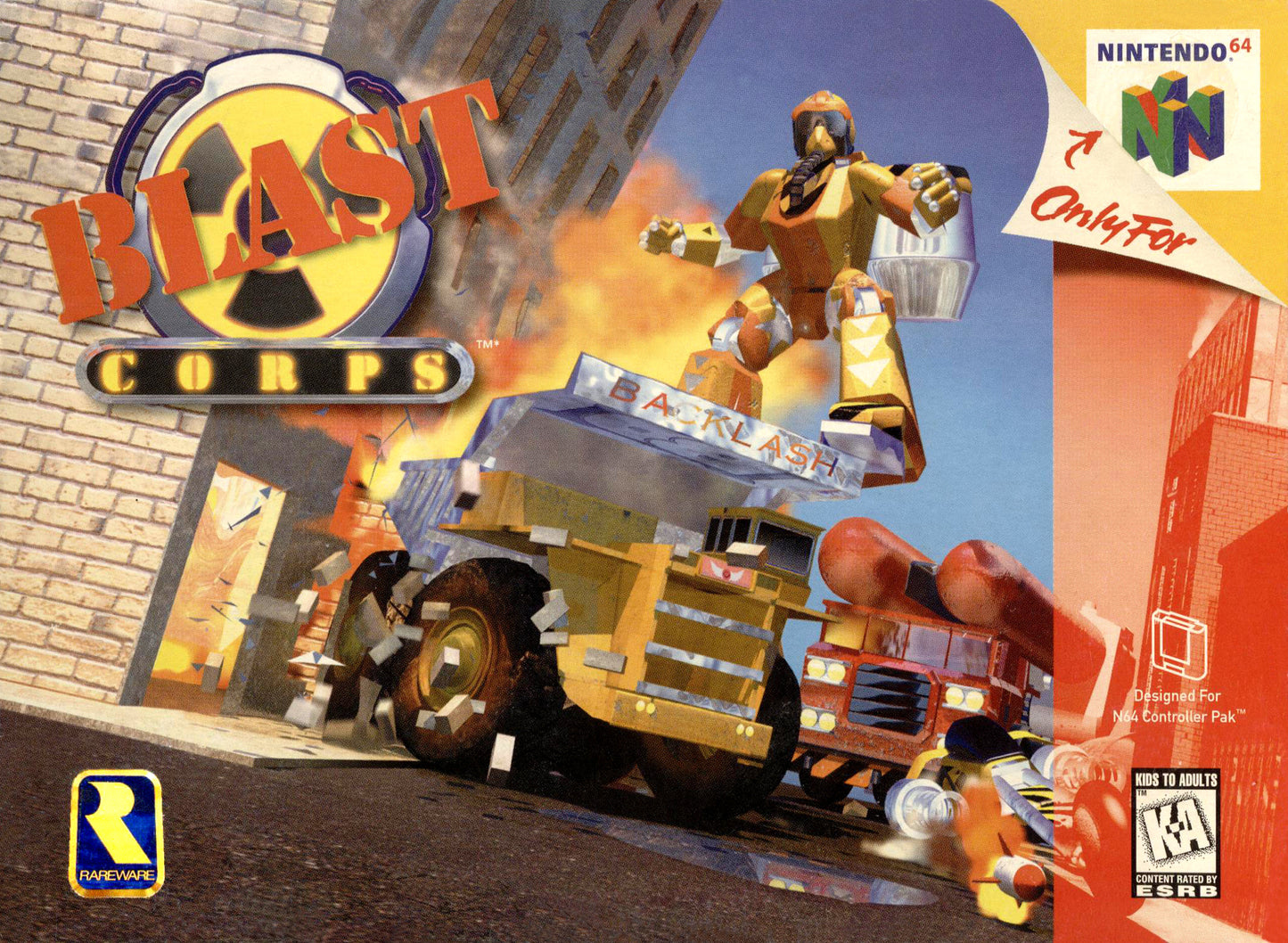 Blast Corps (Loose Cartridge)